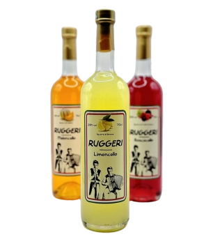 Limoncello, Meloncello and Boscocello